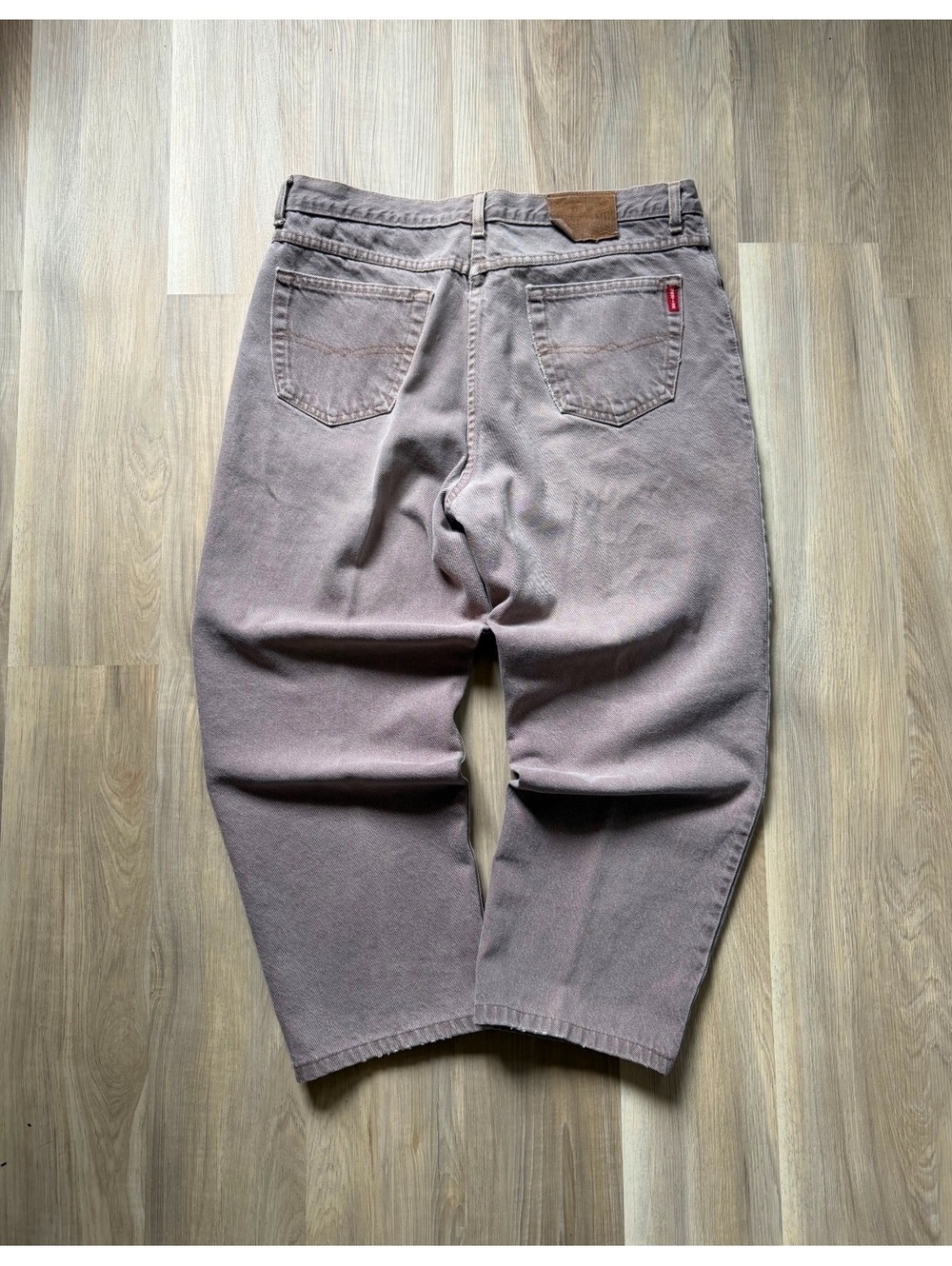 Vintage 90's Magenta Wash Denim Jeans
